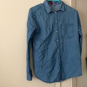 H&M jean top
